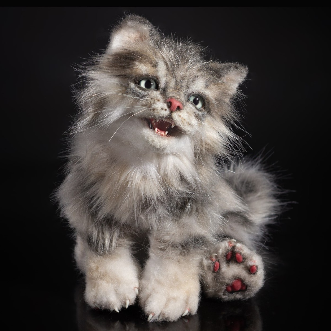 Loky realistic kitten art doll