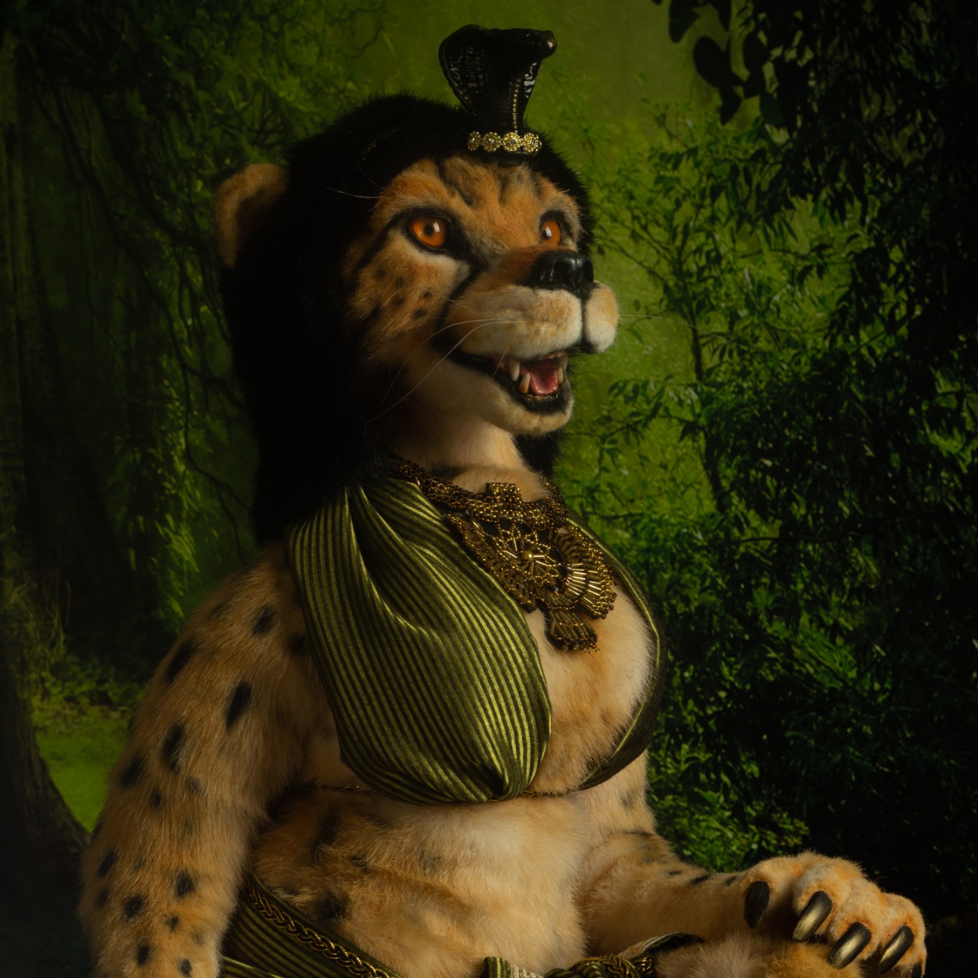 Waserit Egyptian inspired art doll