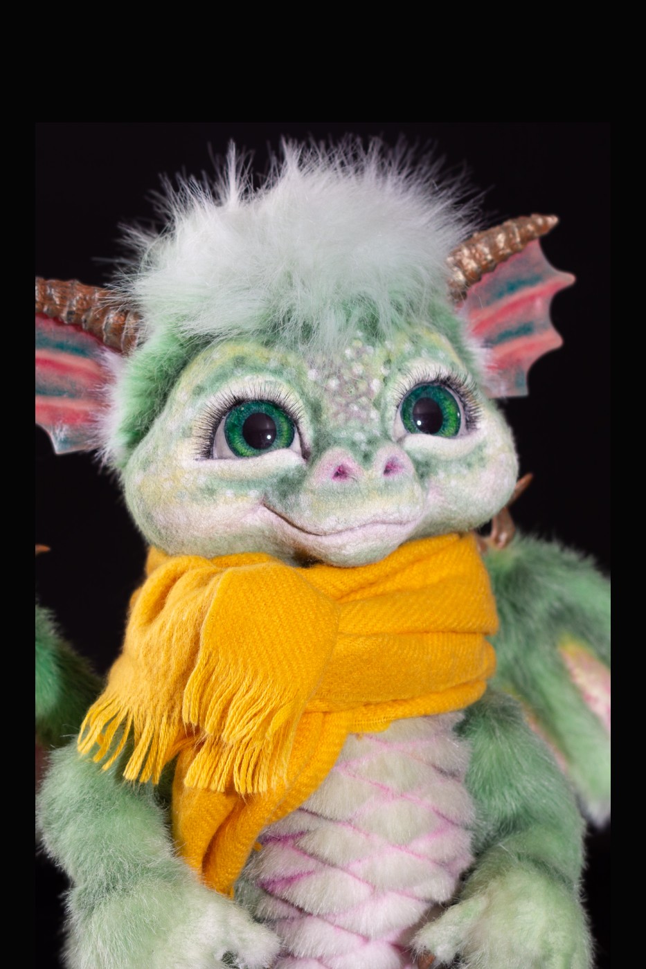 Tosha fantasy dragon art doll