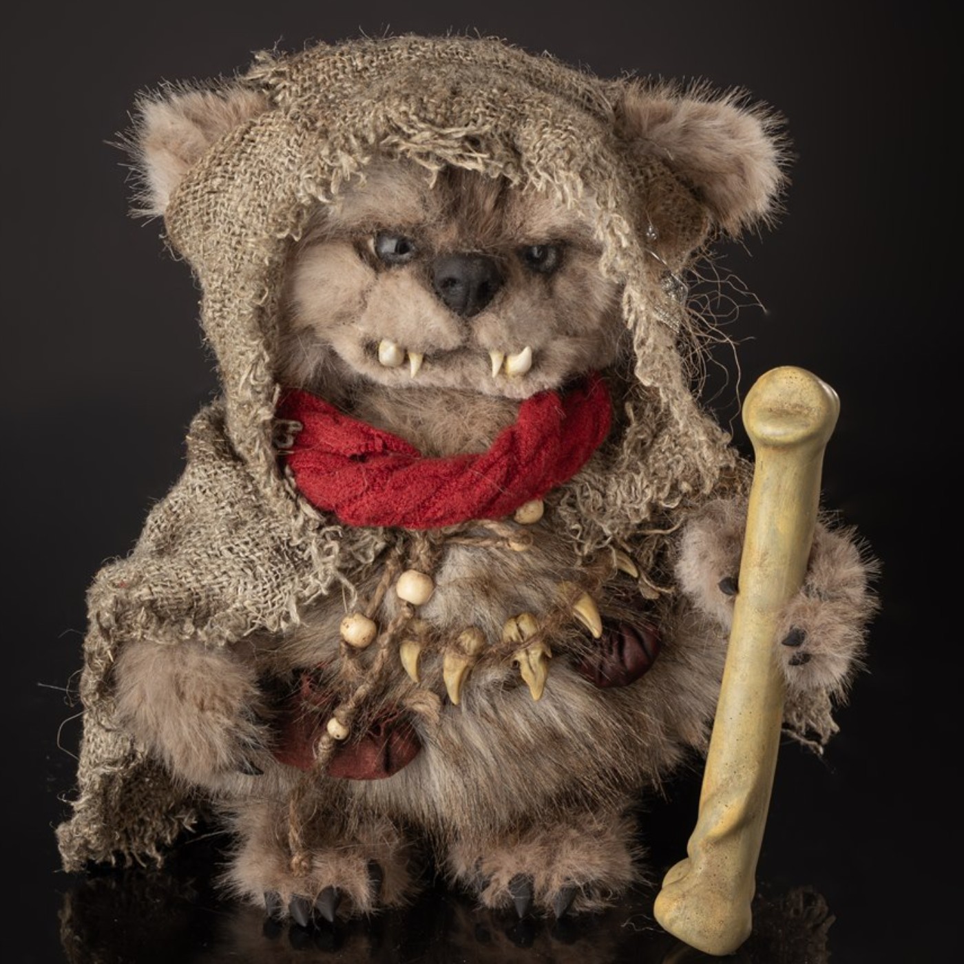 Bonewarden forest guardian fantasy art doll